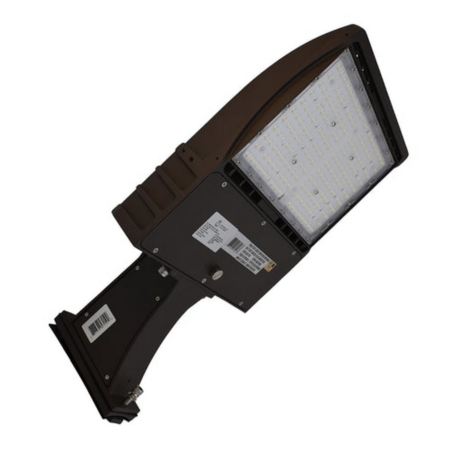 Beyond LED Technology 153576-1 LED Area Light 150 Watt 19800 Lumens 5000K Straight Arm Mount Bronze Housing Led Parking Lot Light Led Street Light UL & DLC Listed 5 Years Warranty