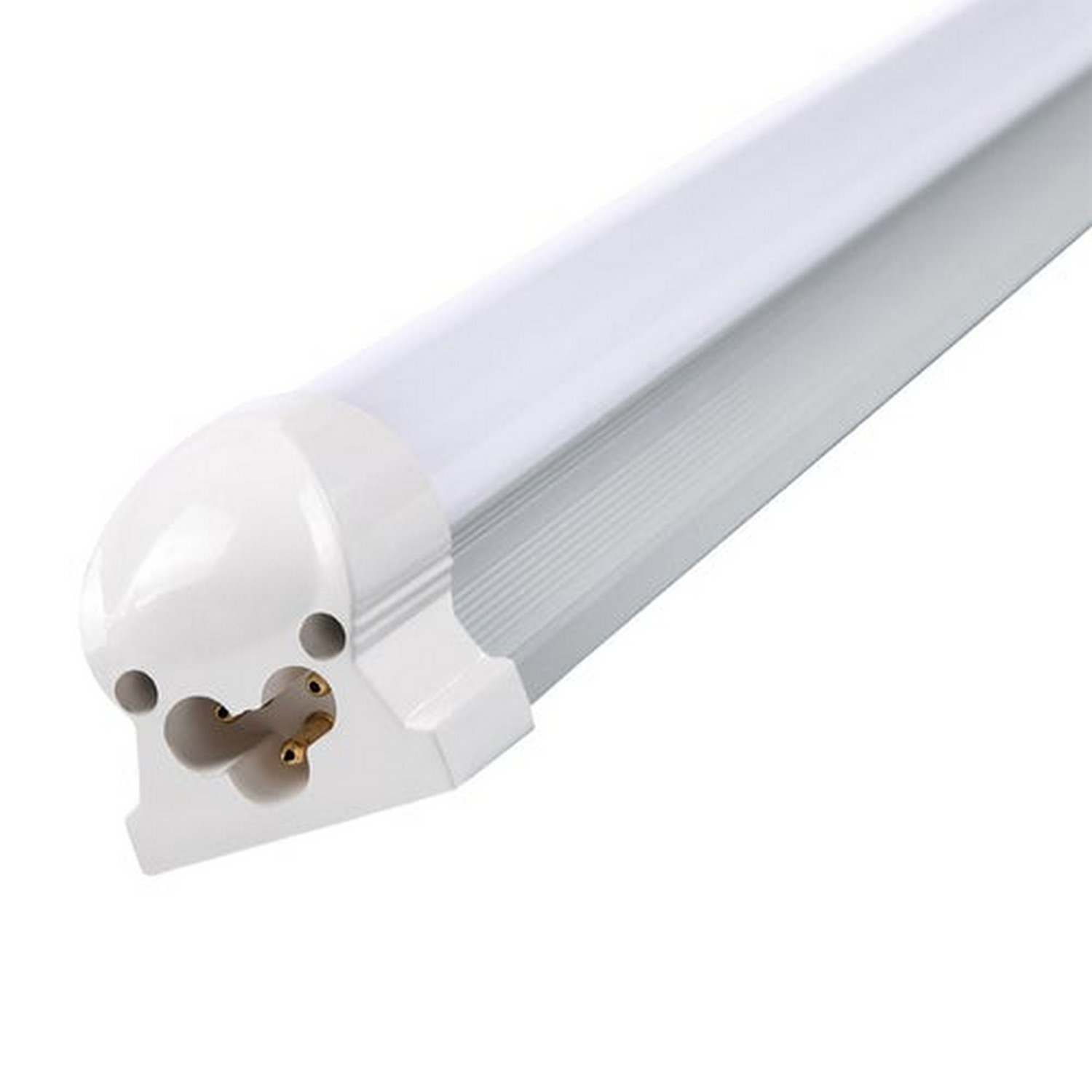 Beyond LED Technology 153547-1 LED Linkable Integrated Tube 8ft 60 Watt 8400 Lumens 5000k Frosted Lens Pack of 4 UL & DLC Listed 5 Years Warranty