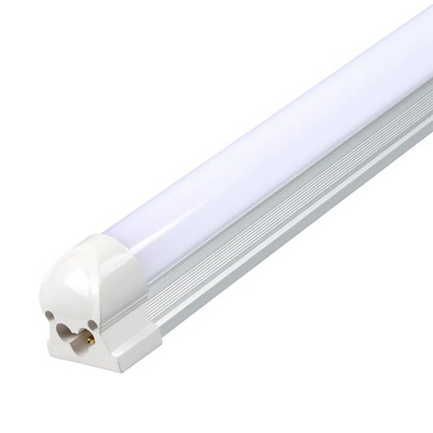 Beyond LED Technology 153838-1 LED Linkable Integrated Tube 8ft 60 Watt 8400 Lumens 4000K Frosted Lens Pack of 4 ETL Listed 5 Year Warranty