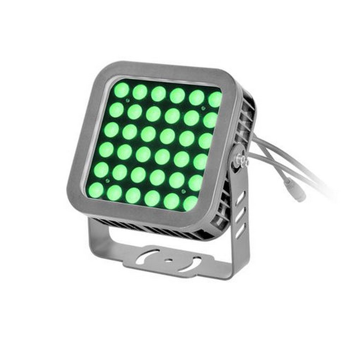 Beyond LED Technology 151351 LSL LED Flood Light 36 Watt Green 100V-277V 8 Degree Beam Angle Grey Housing ELT Listed