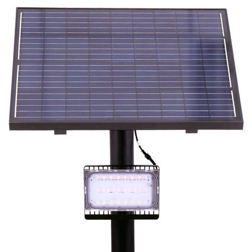 Beyond LED Technology 786105 Solar LED Flood Light 50 Watt 7000 Lumens 5000K Capella 3 Years Warranty