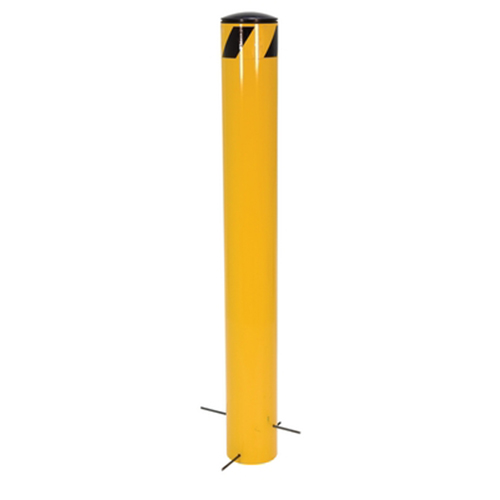 Vestil BOLPP-36-5.5 Steel Pour In Place Bollard 36 In. x 5-1/2 In. Yellow