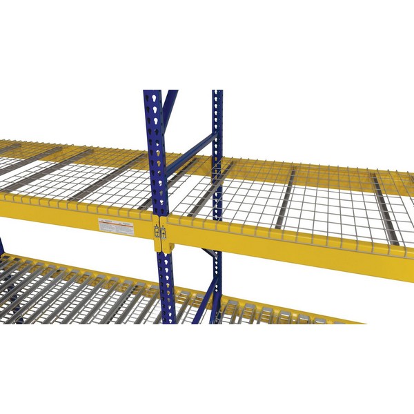 Vestil WMD-4258 Galvanized Steel Welded Wire Pallet 42 In. x 58 In. 2,500 Lb. Capacity Gray