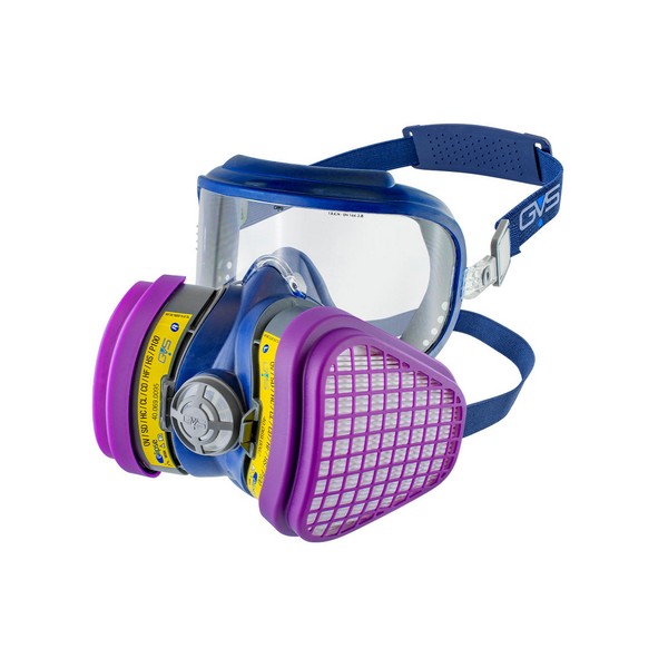 GVS SPR556 Integra OV AG P100 Multigas Ready To Use Mask With Replaceable Cartridges M/L