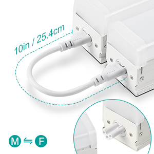 SunPZone SPZ2T5F438S 4ft 38W 5000k Linkable Linear LED Strip Light