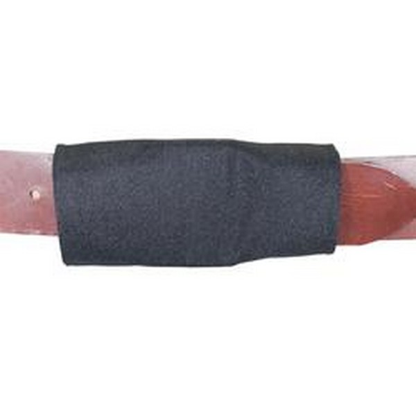 Padded Slip-On Belt Buckle Cover