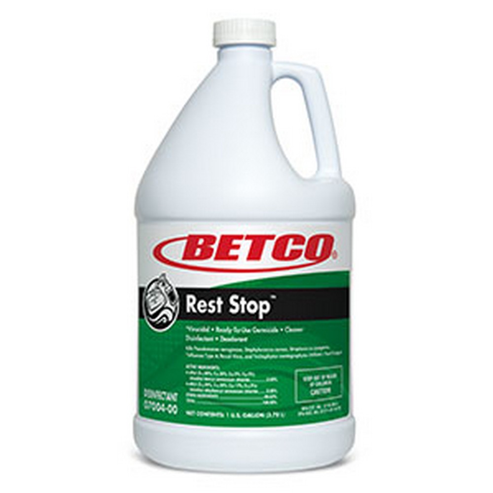 Betco 07004 Rest Stop Acid Free Restroom Disinfectant 4 Gal/Case