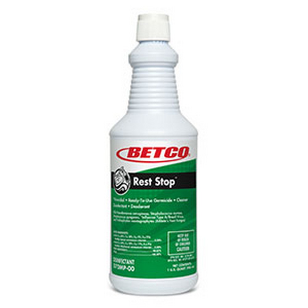 Betco 07012 Rest Stop Acid Free Restroom Disinfectant 32 Oz 12/Case