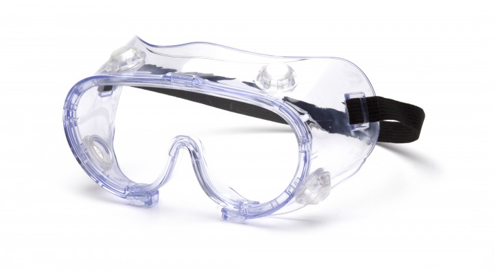 Pyramex Safety G205T Goggles - Chemical Splash-Clear Anti-Fog Safety Glasses