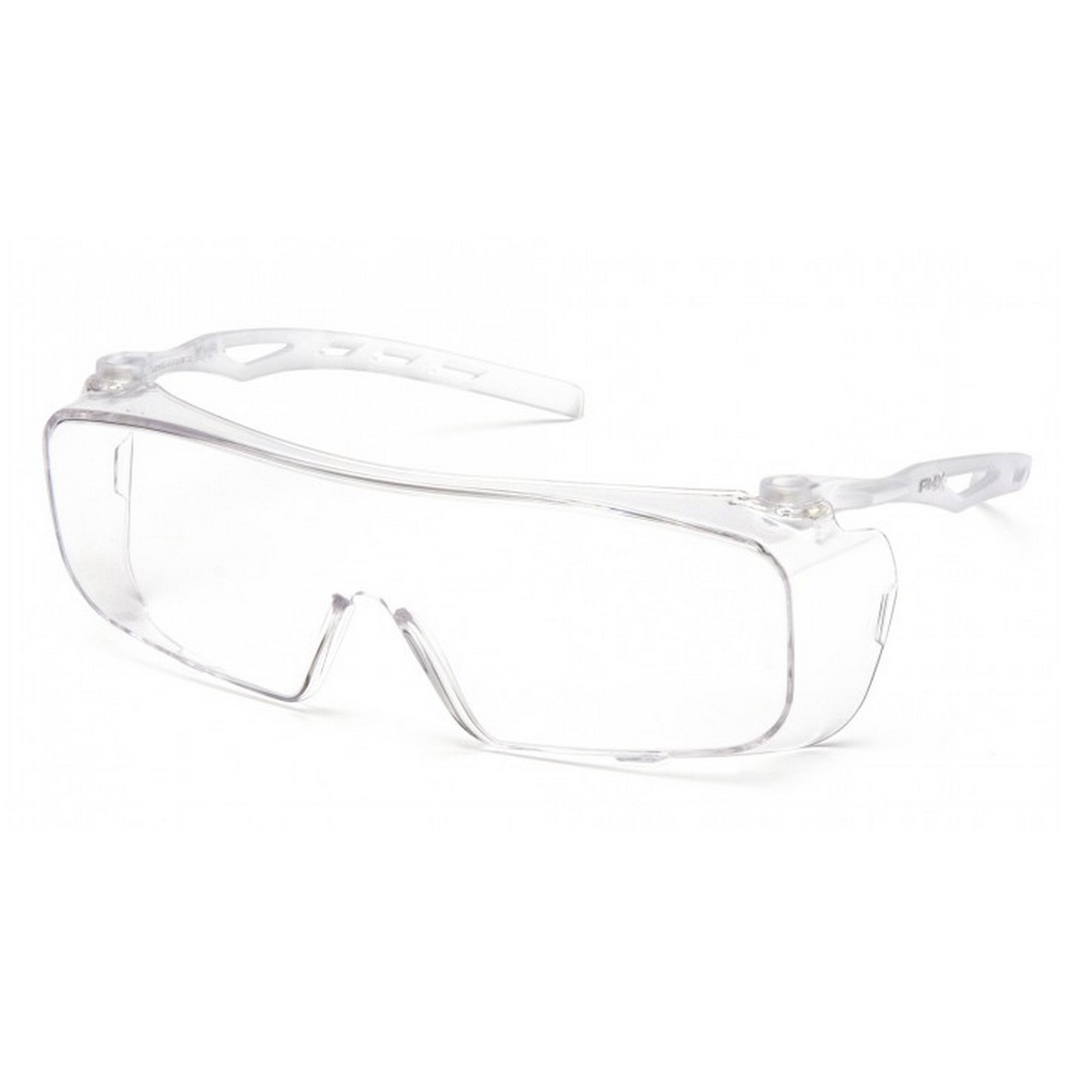 Pyramex Safety S9910STM Cappture - Clear Temples/Clear H2MAX Anti-fog Lens Safety Glasses