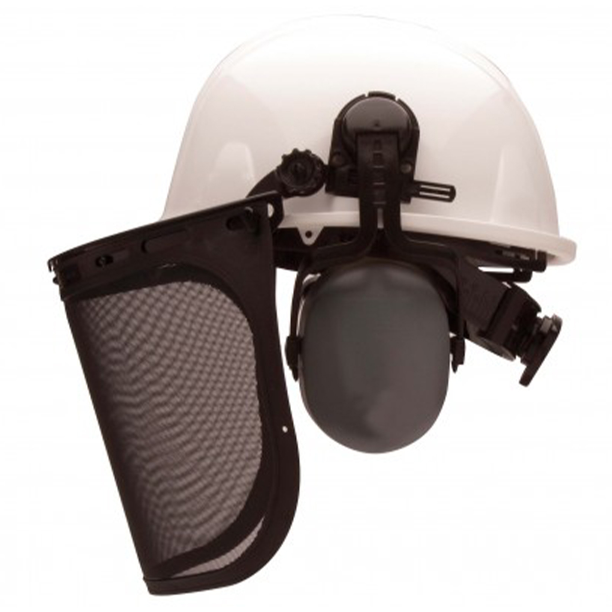 Pyramex Safety FORKIT10SL Forestry Kit White SL Series Cap Style Hard Hat, S1060, CM6010, HHABCMS, HP14110