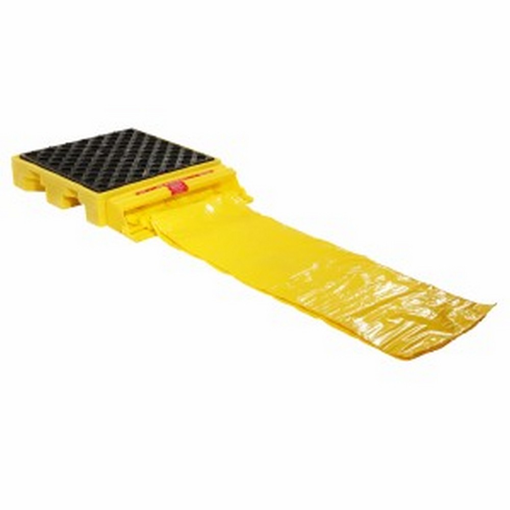 Spilltech BLADDER1 Bladder Spill Containment Deck automatically unfurls to capture large spills or drum leaks