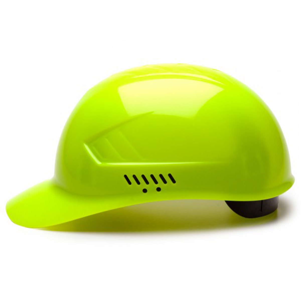 Pyramex Safety HP40031 Bump Cap - Ridgeline Bump Cap Hi-Vis Lime