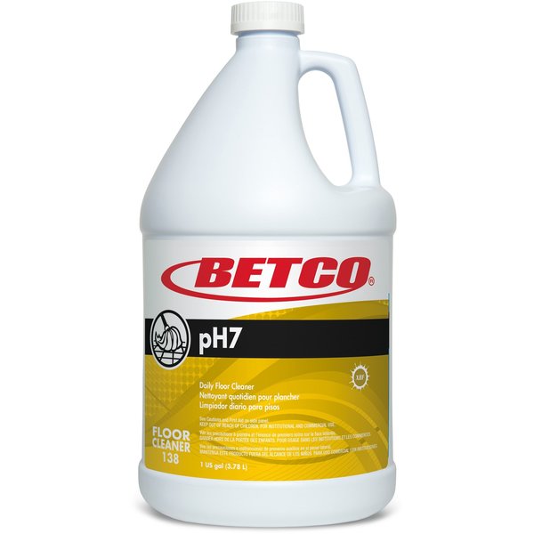 Betco 1380400 pH7 Floor Cleaner 4 Gal/Case