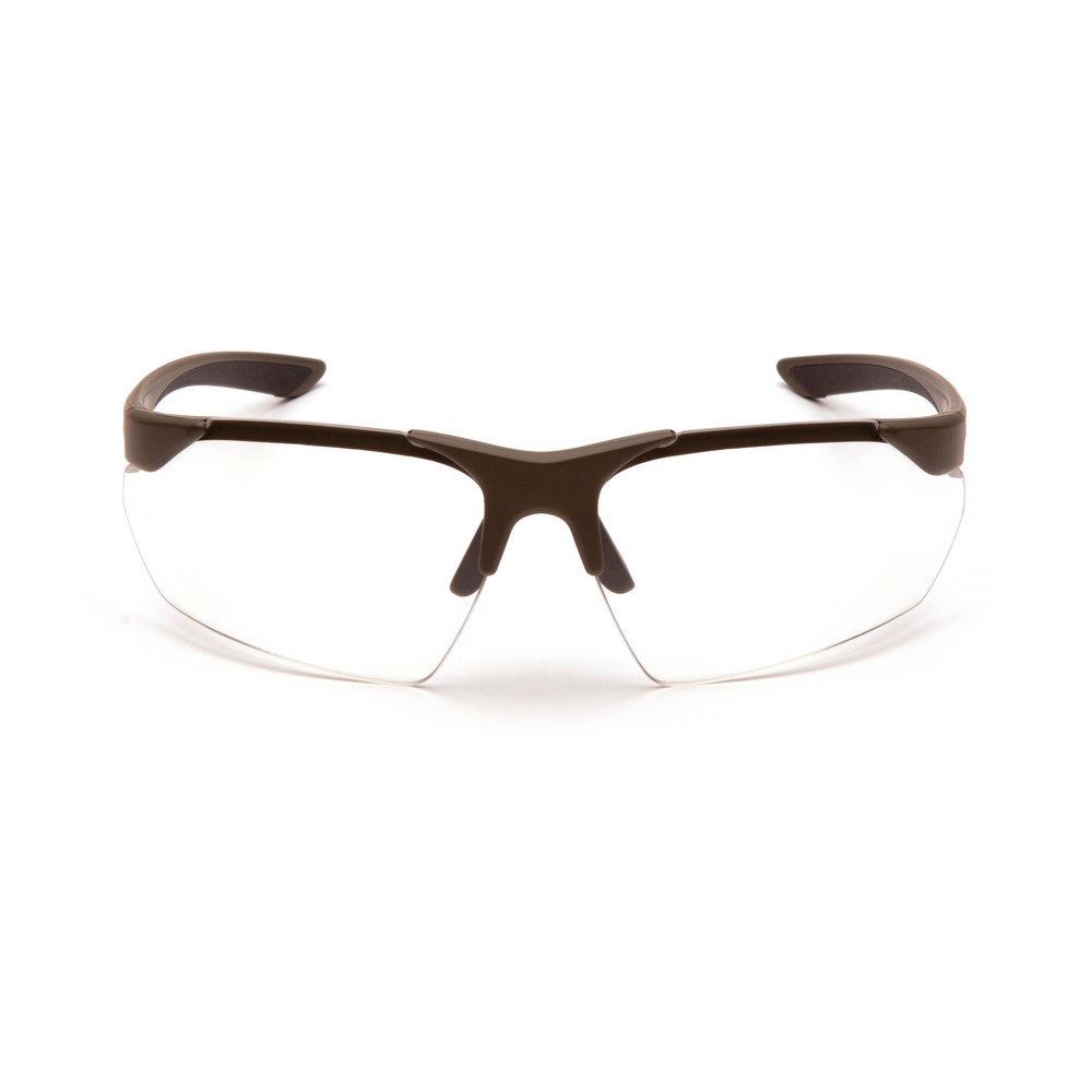 Pyramex Safety VGSG1710T Clear Anti-Fog Lens with OD Green Frame