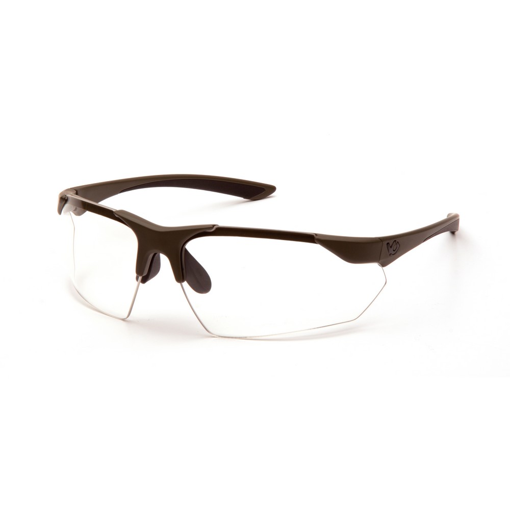 Pyramex Safety VGSG1710T Clear Anti-Fog Lens with OD Green Frame