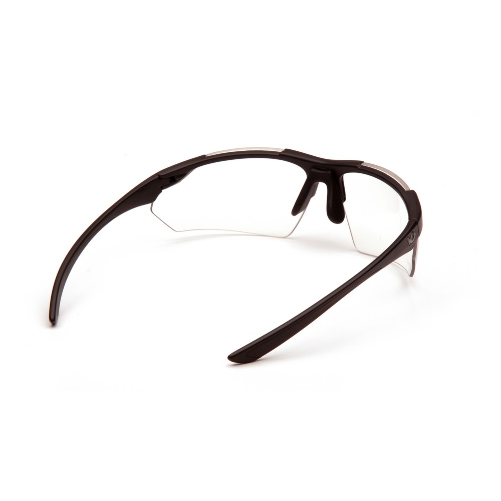 Pyramex Safety VGSB1710T Clear Anti-Fog Lens with Black Frame