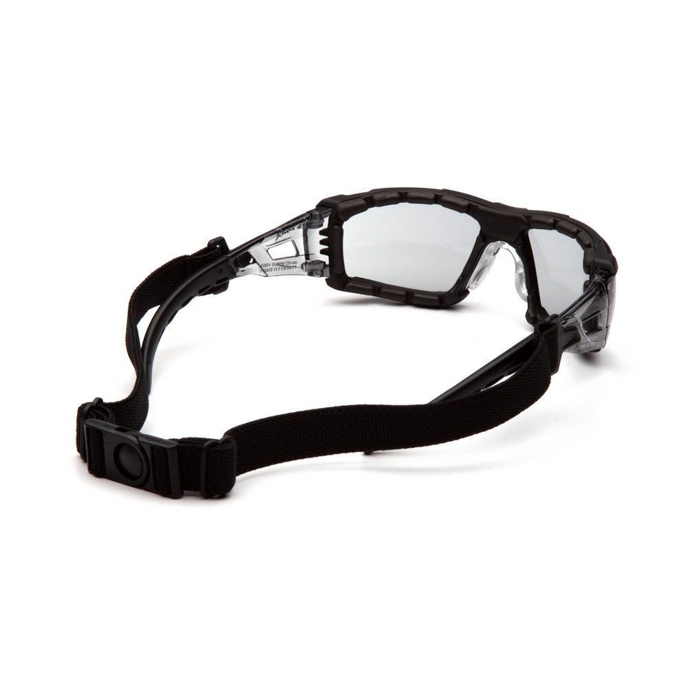 Pyramex Safety SB10225STMFP Light Gray H2MAX Anti-Fog Lens with Black Frame