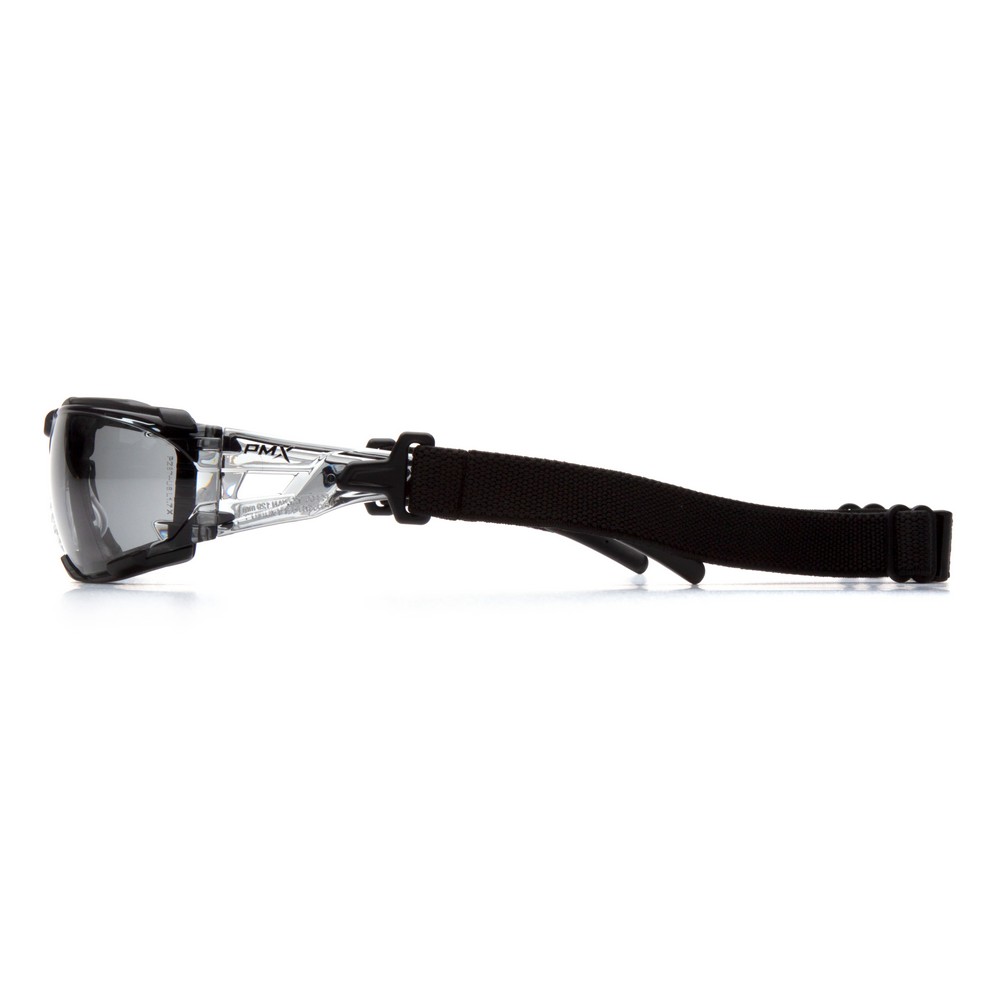 Pyramex Safety SB10225STMFP Light Gray H2MAX Anti-Fog Lens with Black Frame