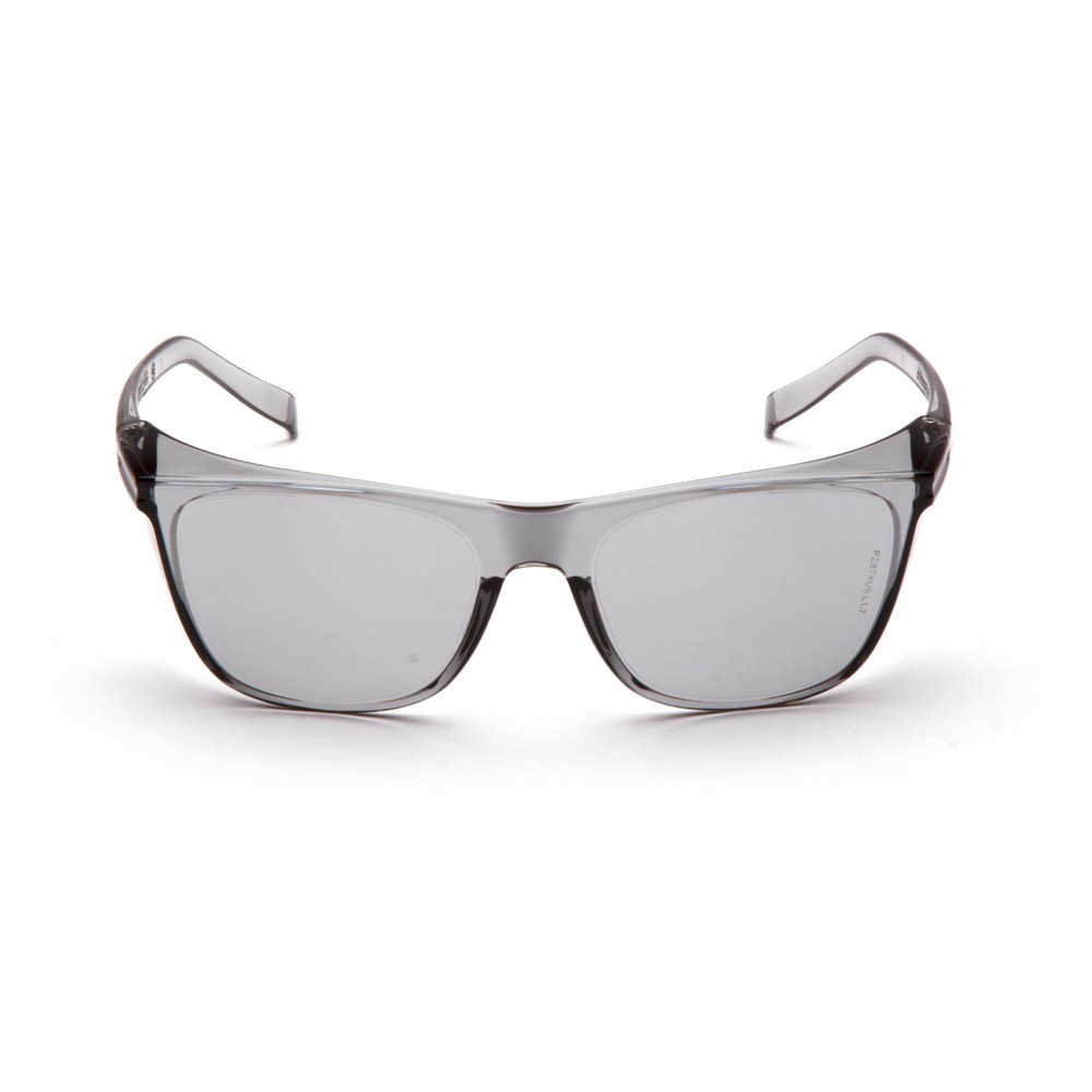 Pyramex Safety S10925S Light Gray H2MAX Anti-Fog Lens with Light Gray Temples