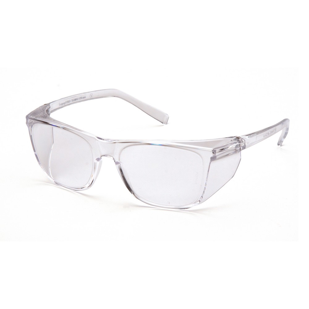 Pyramex Safety S10910S Clear Lens with Clear Temples
