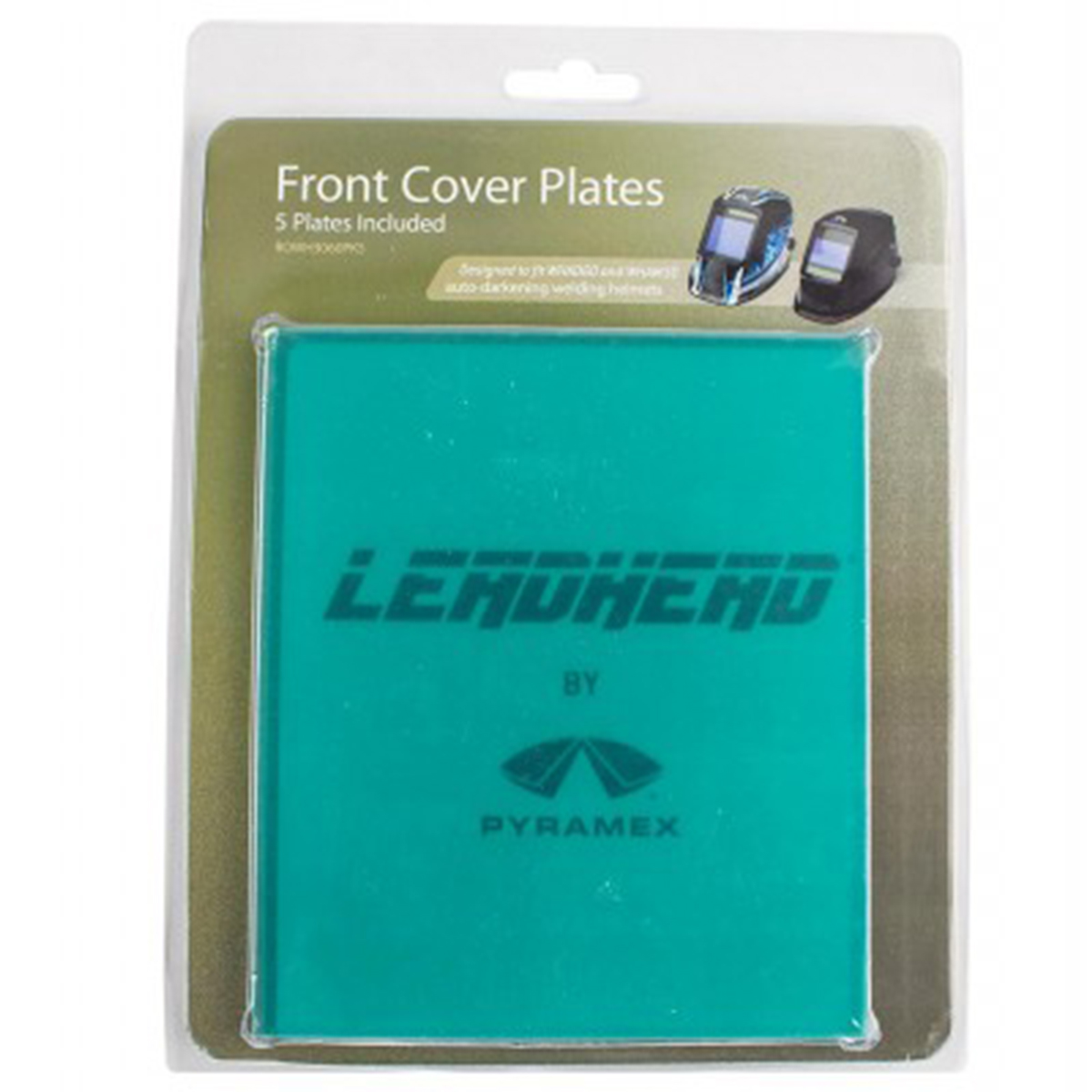 Pyramex Safety ROWH3060PK5 Front Cover Plate - WHAM30 helmets only - 5 pack