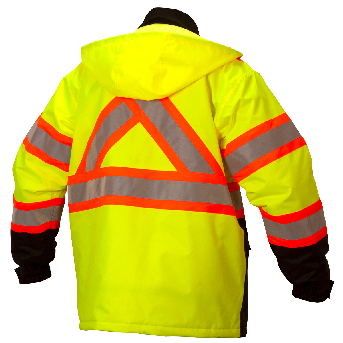 Pyramex Safety RCP3210 Hi-Vis Lime Parkas