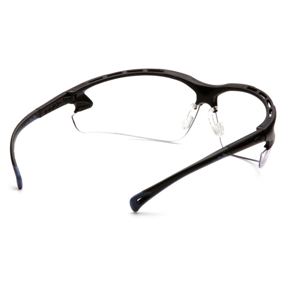Pyramex Safety PYSB5710D Clear Lens with Black Frame