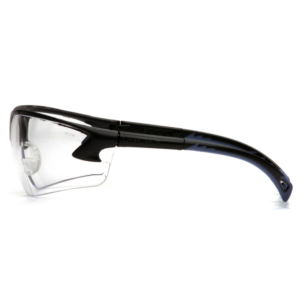 Pyramex Safety PYSB5710D Clear Lens with Black Frame