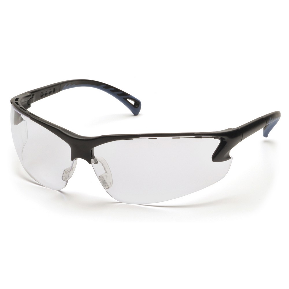 Pyramex Safety PYSB5710D Clear Lens with Black Frame