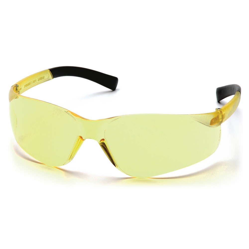 Pyramex Safety PYS2530SDP Ztek with Amber Lens and DP1000 Earplugs