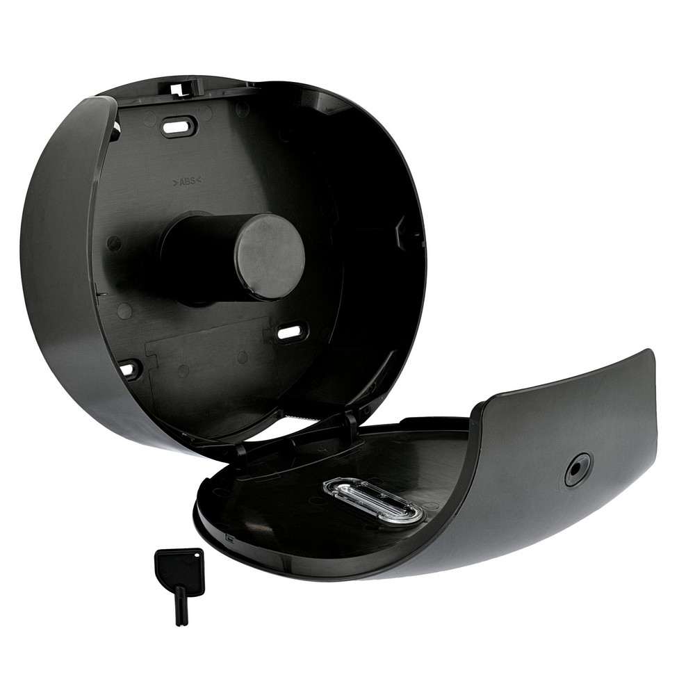 Alpine Industries ALP450-GRY Plastic Single-Roll Jumbo Toilet Tissue Dispenser