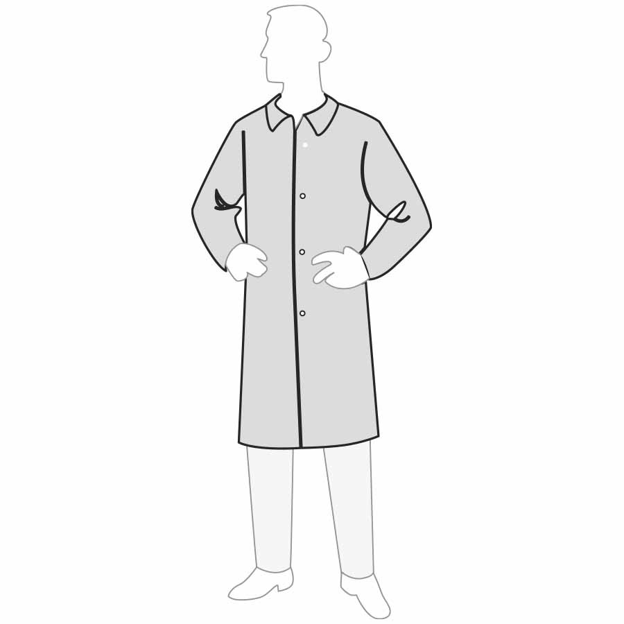 Liberty Safety 18300 APA Lab Coat Permagard