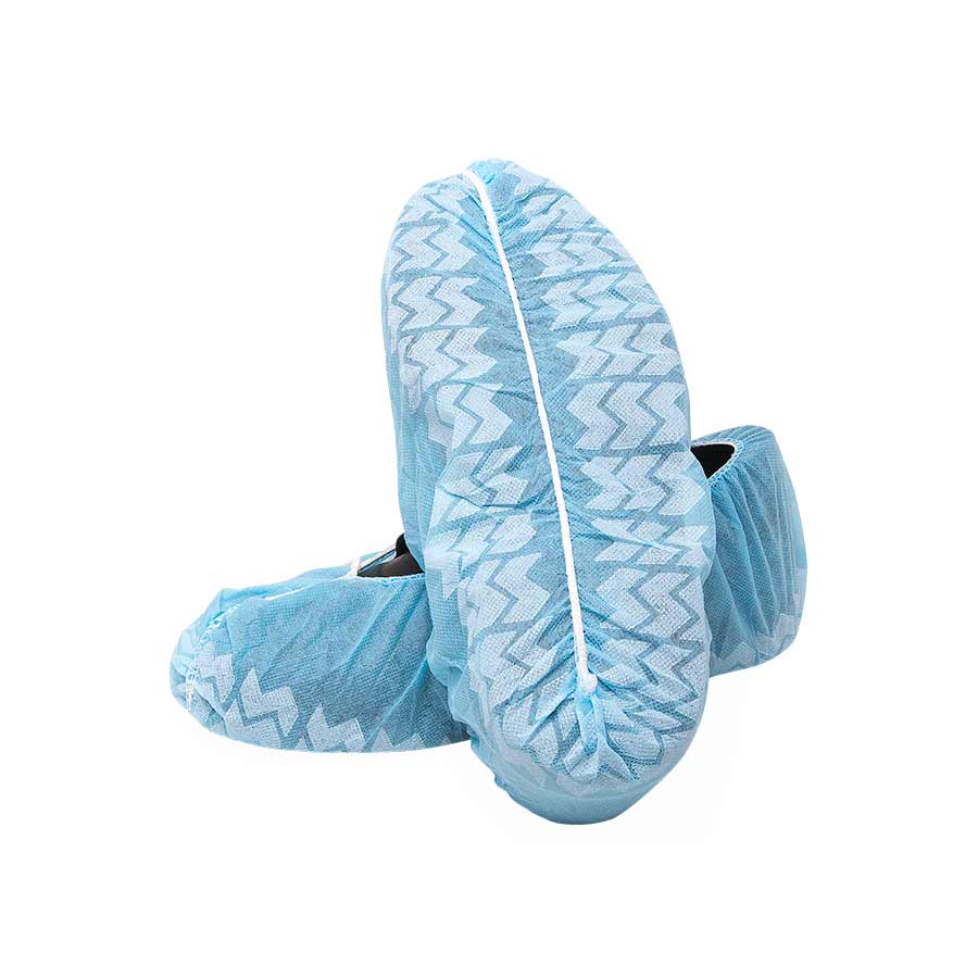 Liberty Glove 15420 APA Light Weight Blue Shoe Cover Polygard