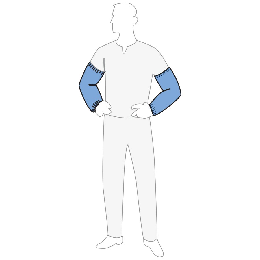 Liberty Glove 15500B APA Medium Weight Sleeves Polygard