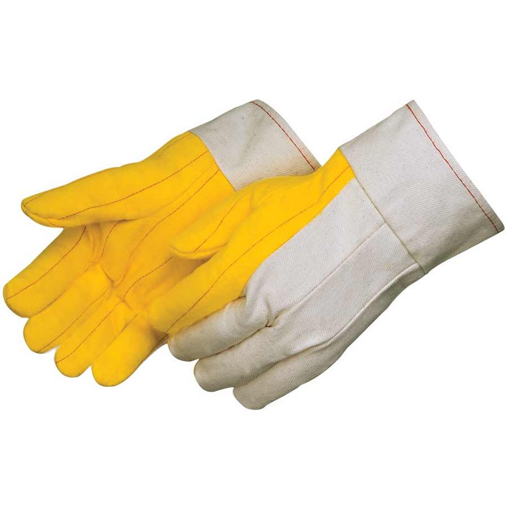 Liberty Safety 4211 Heavy Weight Golden Chore GlovesWith Canvas Back