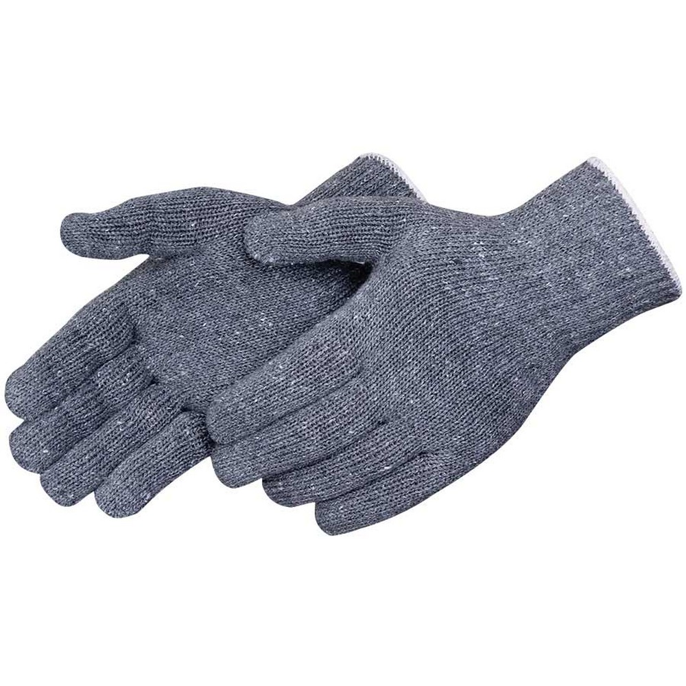 Liberty Glove P4517G/S Reversible Gray Cotton / Polyester Knit Gloves