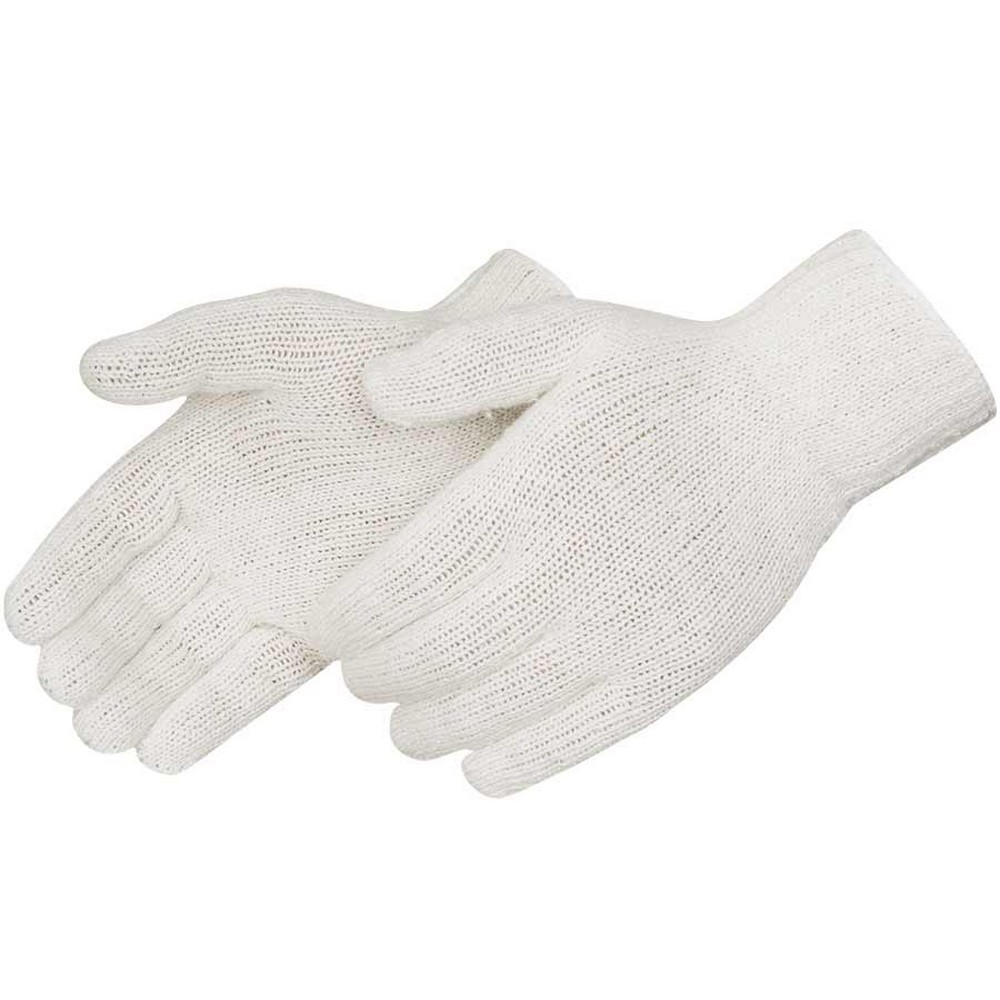 Liberty Safety P4527S Reversible Natural White Cotton / Polyester Knit Gloves