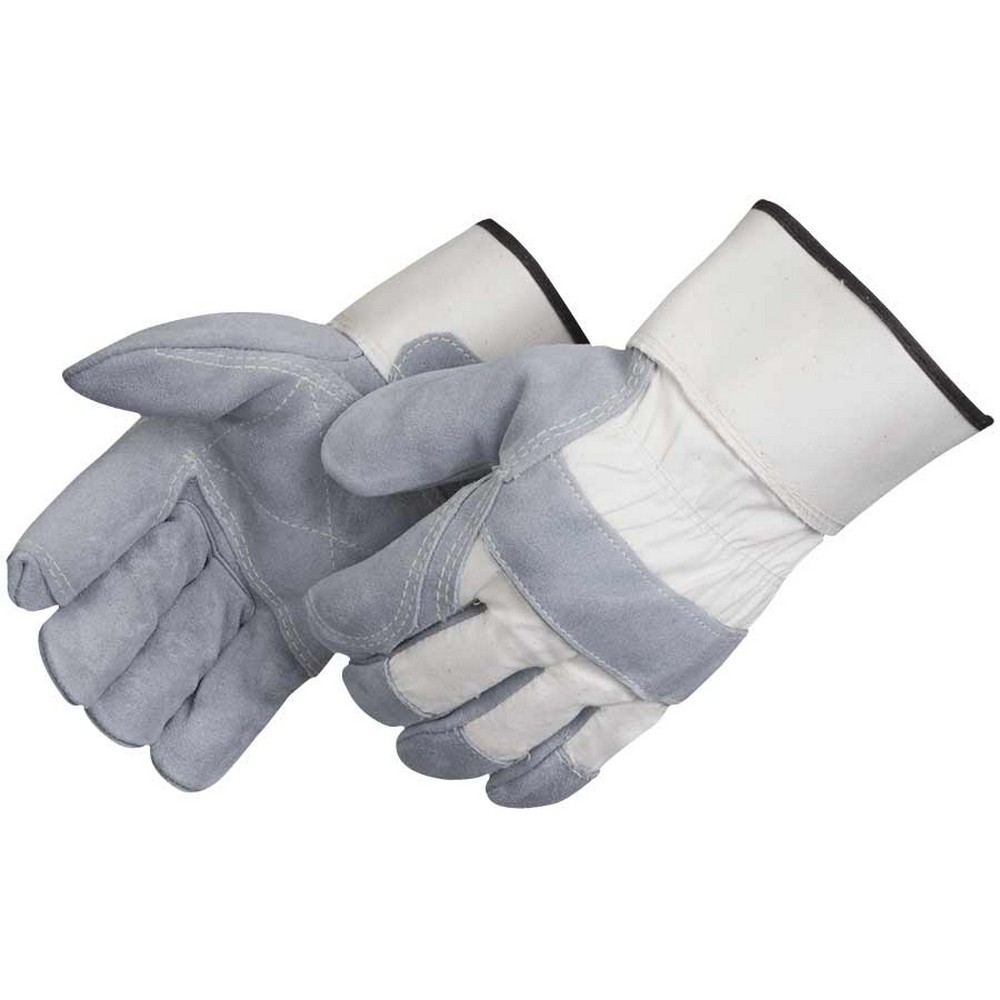 Liberty Safety 3510S Full Feature Leather Palm Glove With 2 Â¾Â” Rubberized Safety Cuff