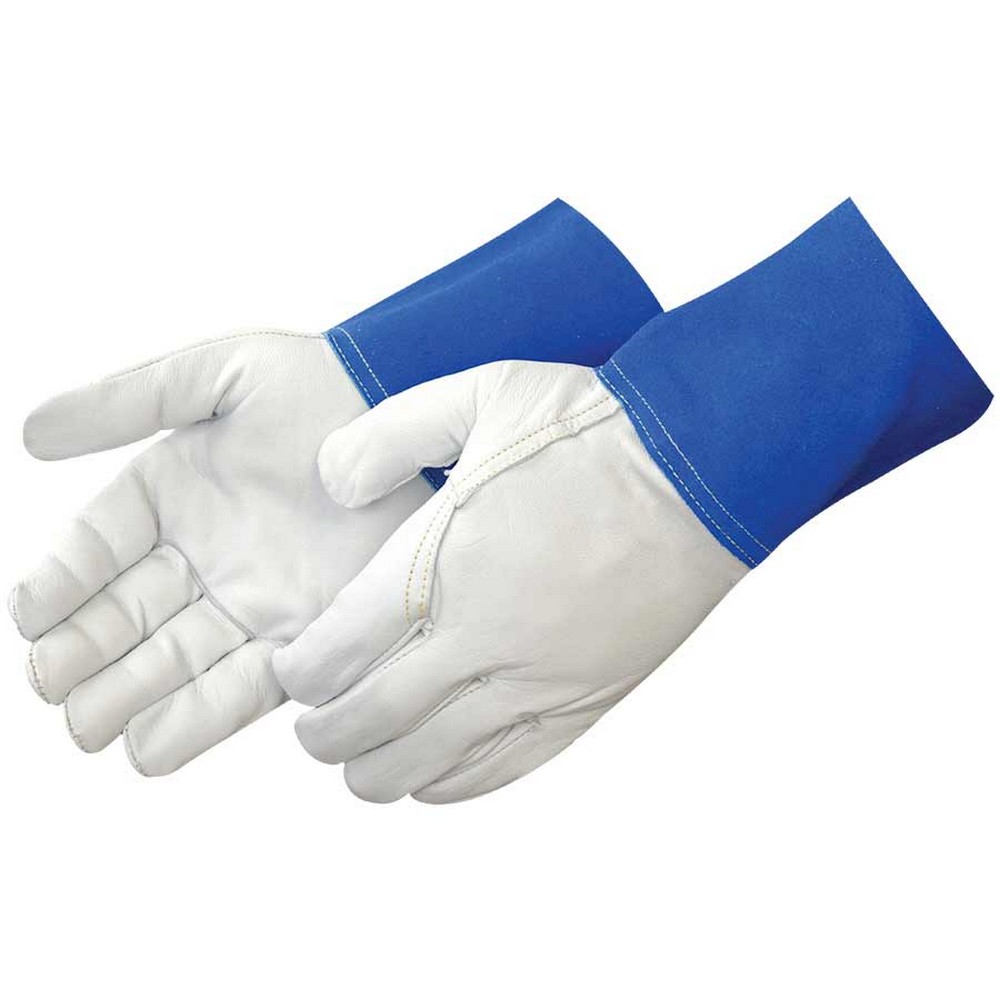 Liberty Glove 7814S Tig Leather Welder Glove With 4Â” Gauntlet Cuff