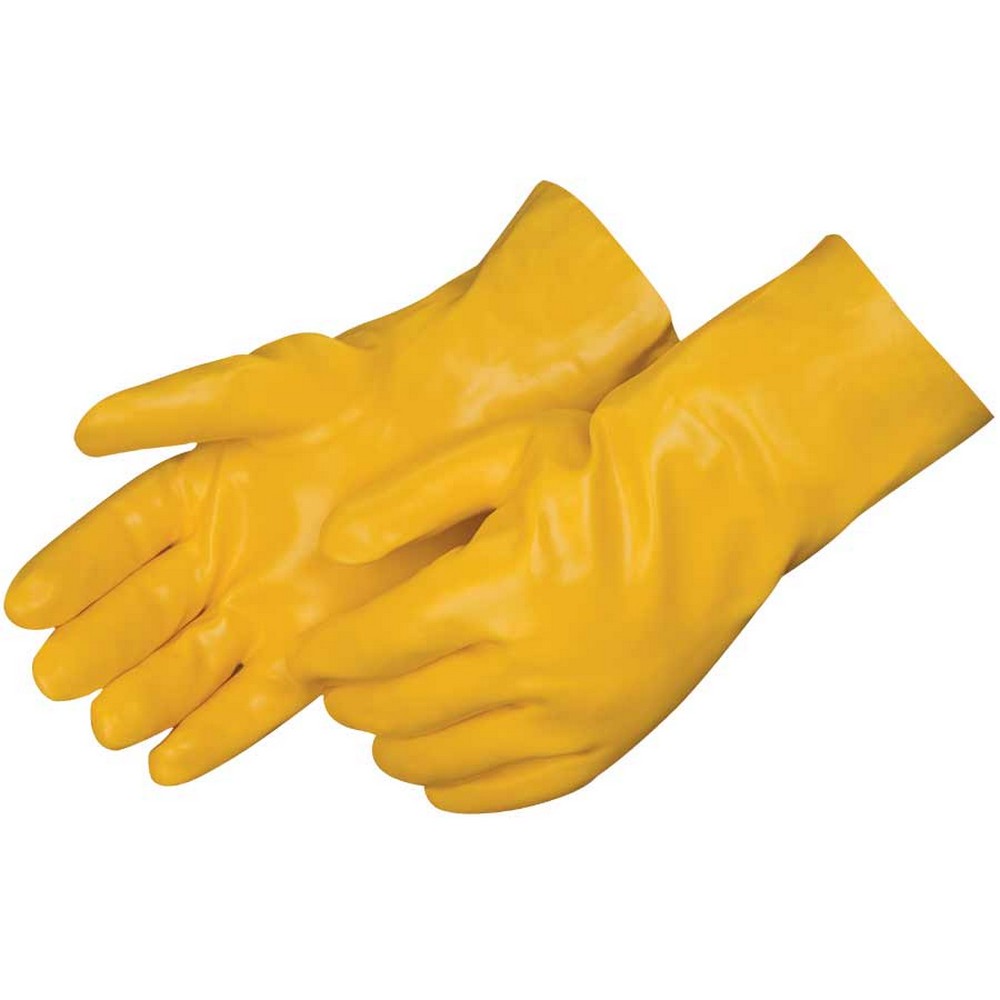 Liberty Safety 2333 Smooth Finish Yellow PVC Gloves