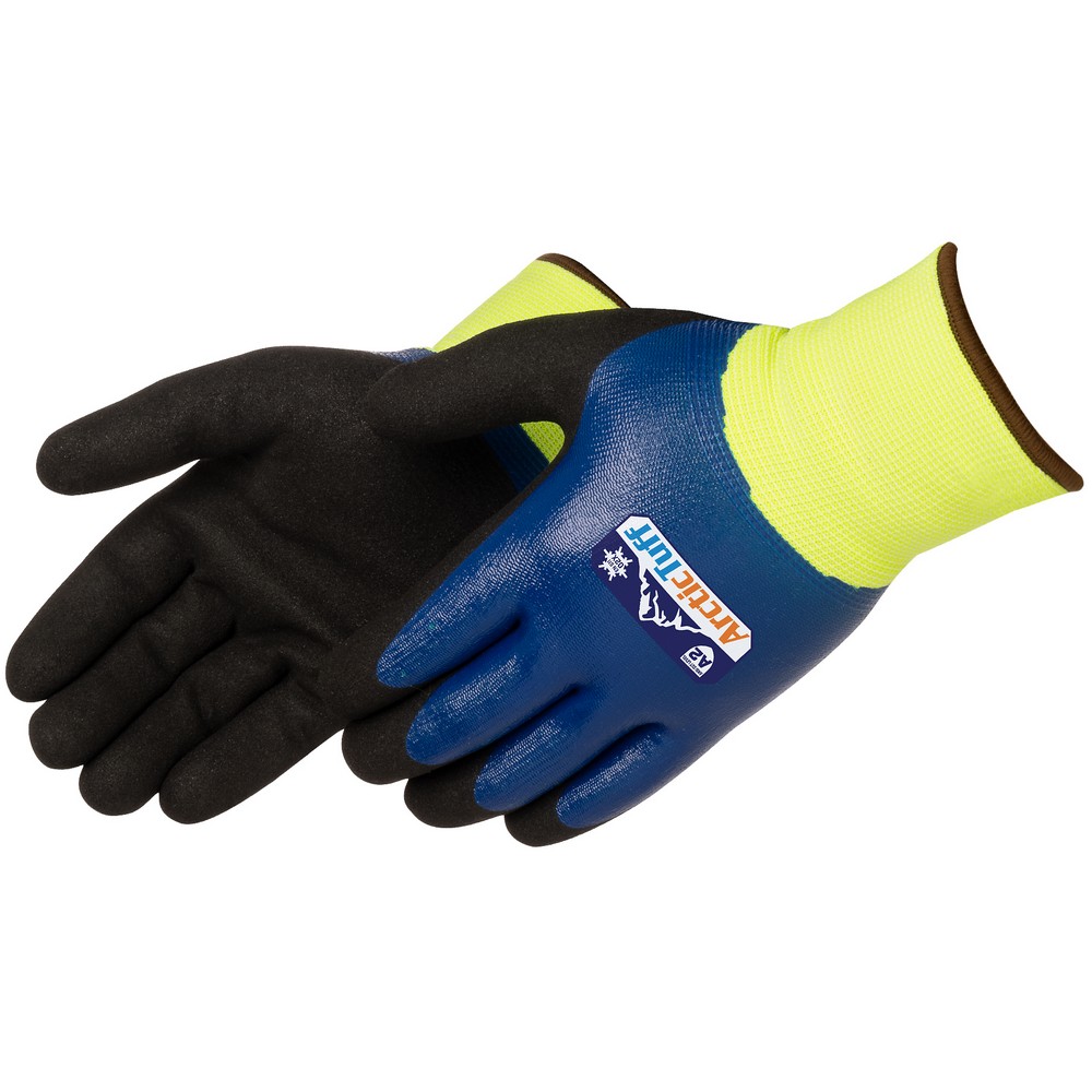 Liberty Safety F4784LG/M Frogrip Black Sandy Nitrile Coated Gloves