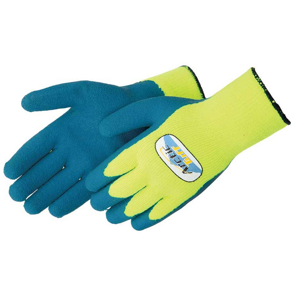 Liberty Glove 4789LG/S Frogrip Blue Latex Coated Gloves