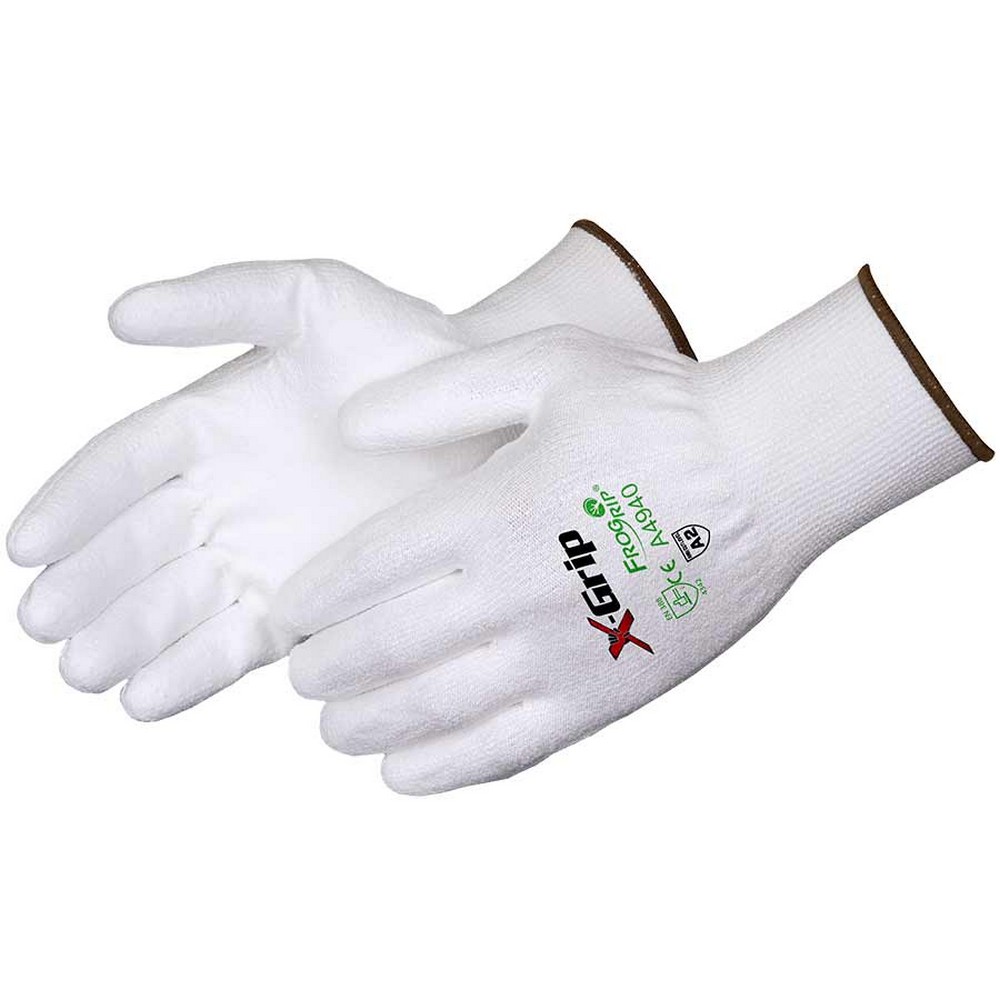 Liberty Safety A4940S Frogrip White Polyurethane Coated Gloves