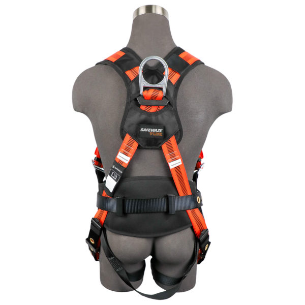 Safewaze FS99160-E V-Line Construction Harness - 3D, MB Chest, TB Legs