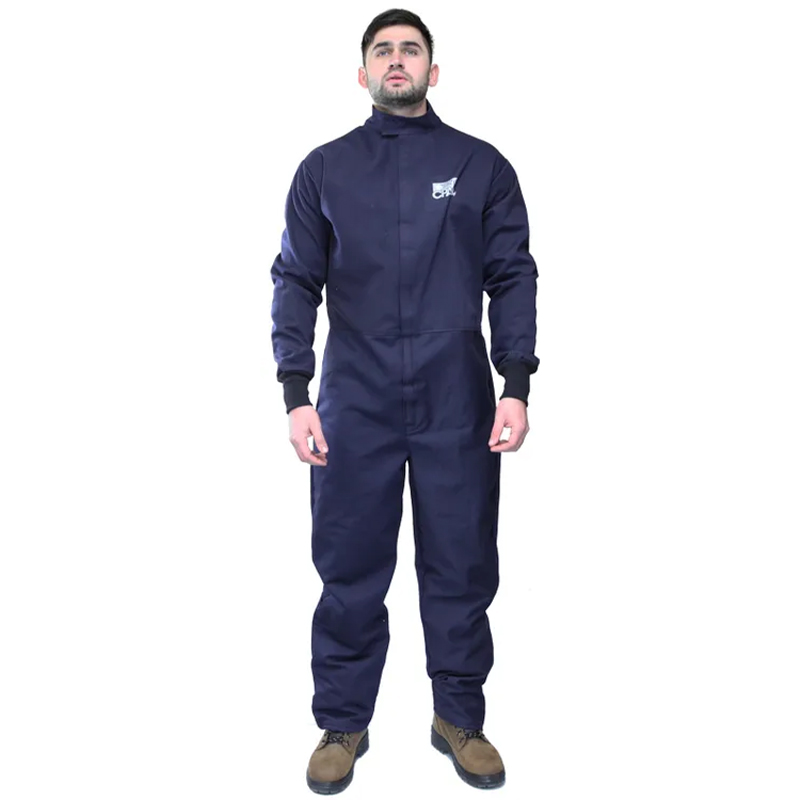 Chicago Protective Apparel Arc Flash Kit AG43-CV 43 Calorie with Coverall, HRC 4