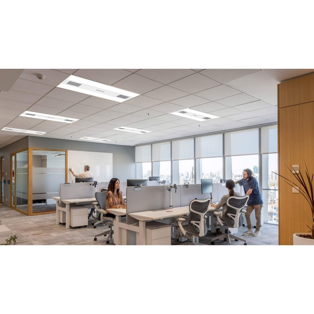 ETI SAFP-24-LB4-8-CP4-MV-LVD 559041110 SilentAire Plasma Air Disinfection 2’x4′ Flat Panel 6250 Lumens