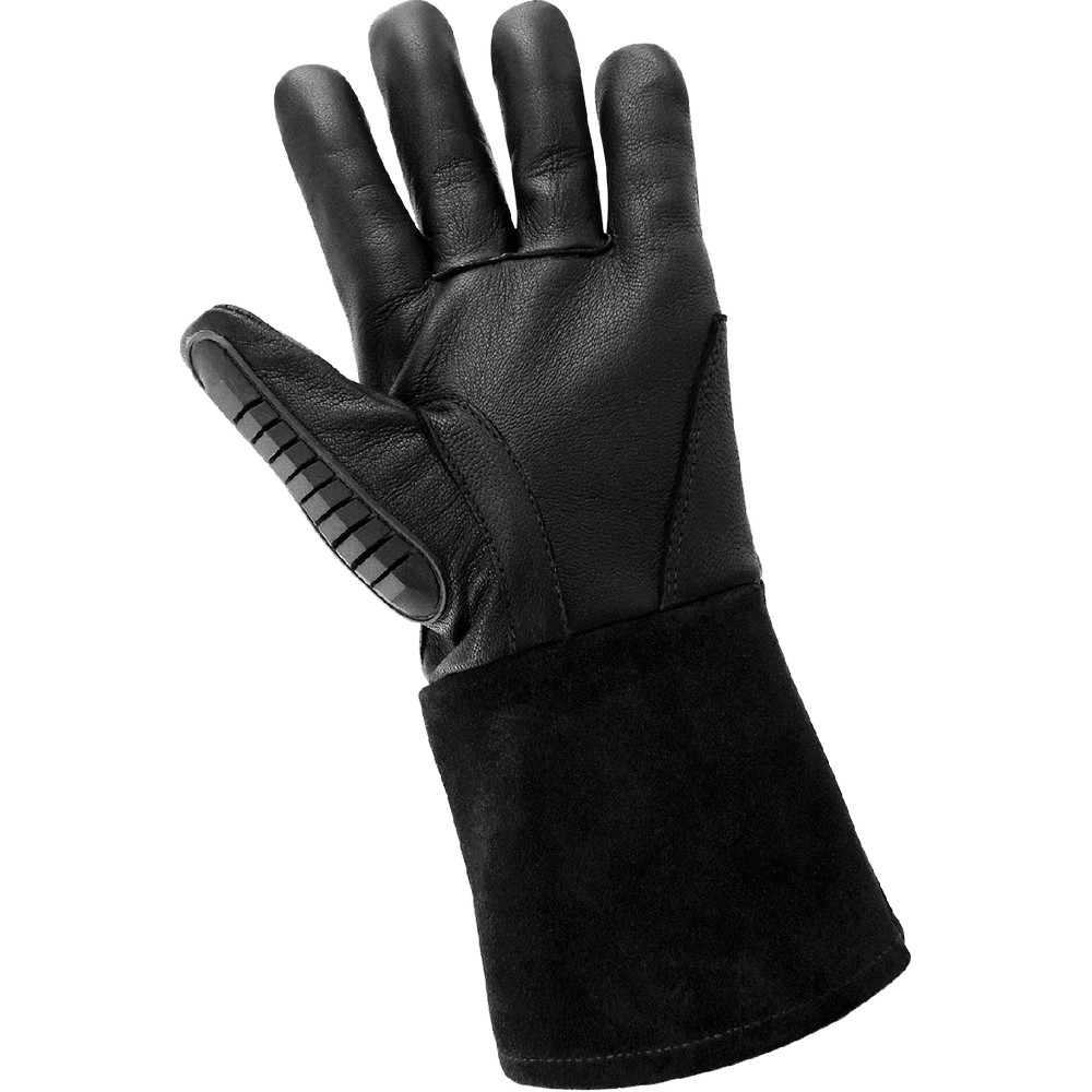 Global Glove CIA200MTG-M Cut, Abrasion, Puncture, Impact, and Flame Resistant Grain Goatskin Mig/Tig Welding Gloves