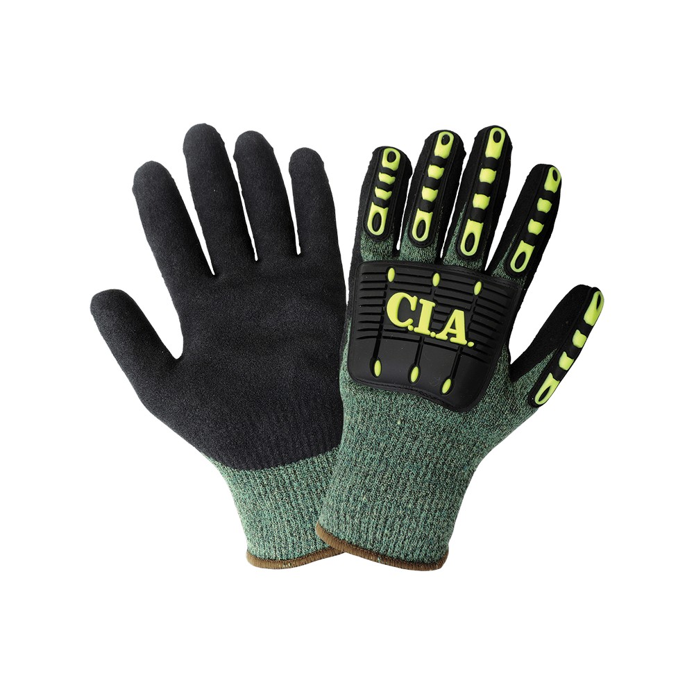 Global Glove CIA677-S Vise Gripster C.I.A. Performance Cut/Impact Resistant Gloves