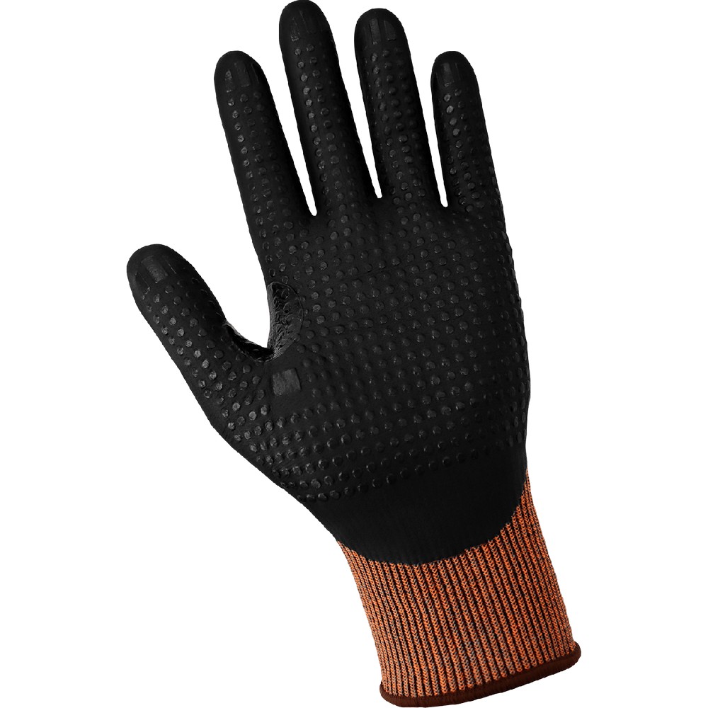 Global Glove CR835-RD-S Samurai Glove High-Visibility Cut Resistant Three-Quarter Coated Touch Screen Gloves Made with 15-Gauge Tuffalene Platinum